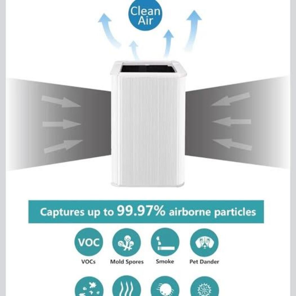 Blueair Blue Pure 121 Air Purifier Filter 19.5x11.5 - open box - new